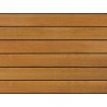 21x145x3970 Wąski Ryfel Bangkirai - Deska tarasowa z drewna egzotyc...