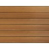 21x145x4580 Wąski Ryfel Bangkirai - Deska tarasowa z drewna egzotyc...