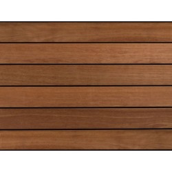 21x145x2150 Wąski Ryfel Kempas - Deska tarasowa z drewna egzotycznego