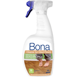 Bona for cleaning oiled...
